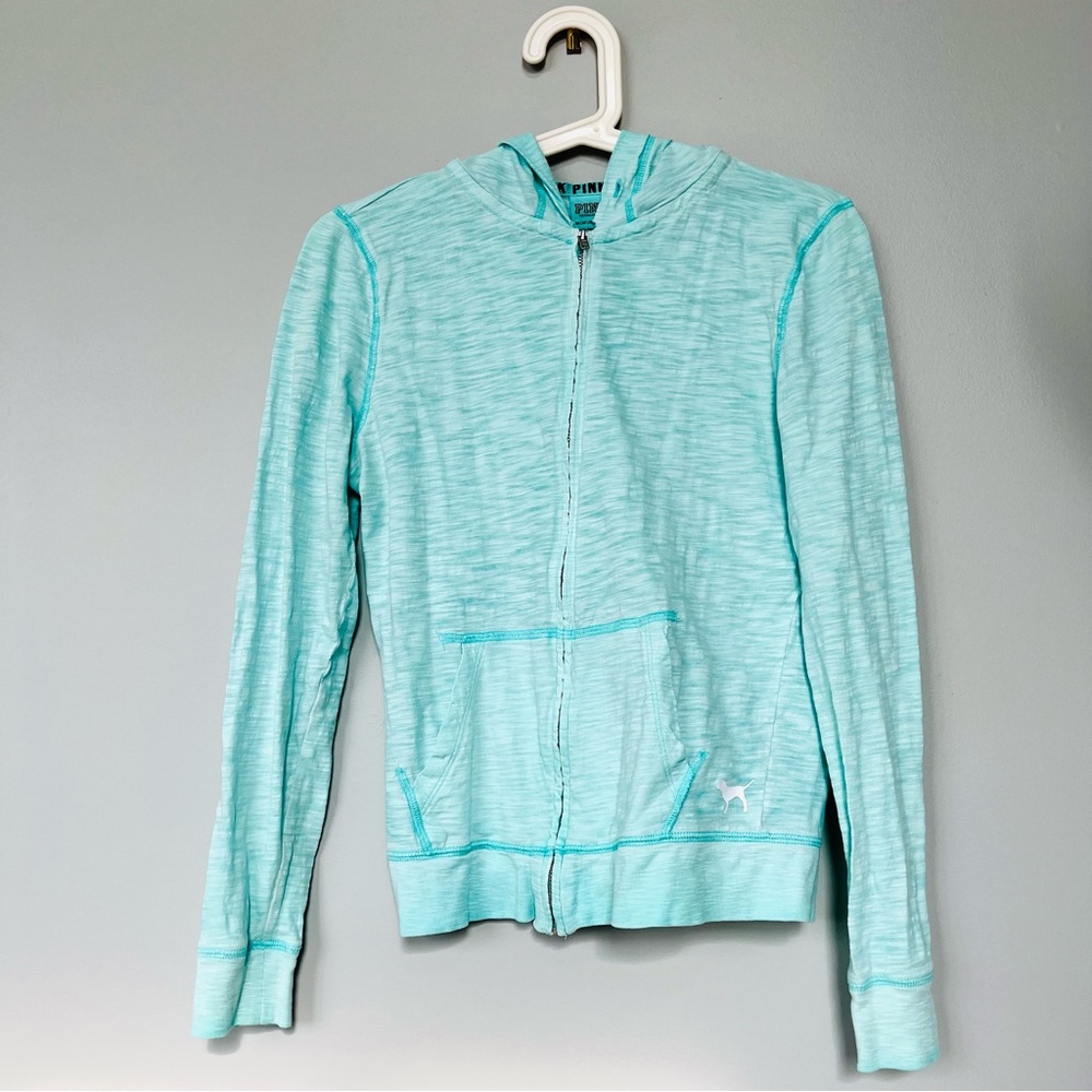 Victoria’s Secret Pink Lightweight Full-zip Hoodie